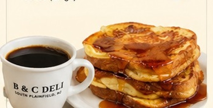 Breakfast favorites at B and C Deli