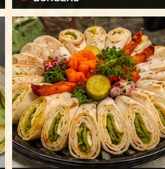 Catering platters